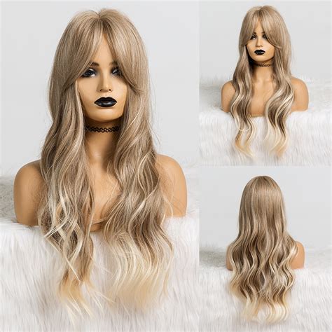 2025's Women's Wig: Light Brown VS Long Body Wave Synthetic