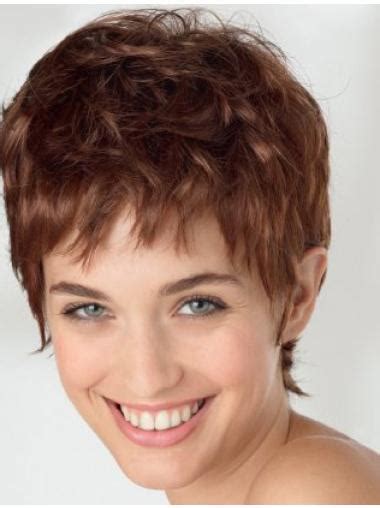 2025: Amazing Auburn Short Wavy Boycuts High Quality Wigs