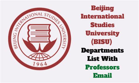 2025: Beijing International Studies University Online Application Opens