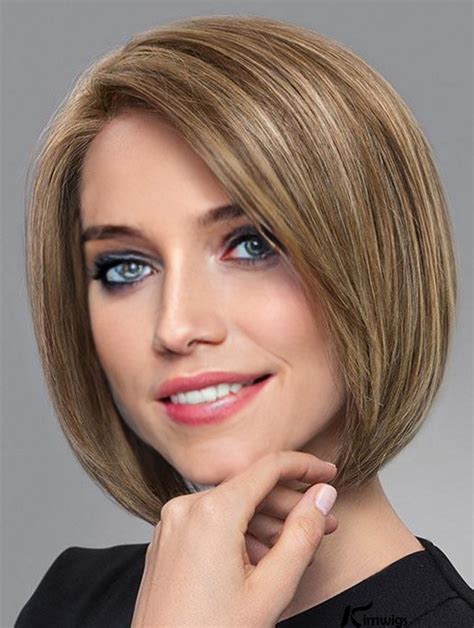 2025: Blonde Bombshells Dominate with Chin-Length Straight Synthetic Wigs