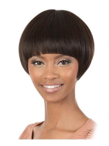 2025: Braw Black Straight Short African American #2 Wigs for Elegant Beauty