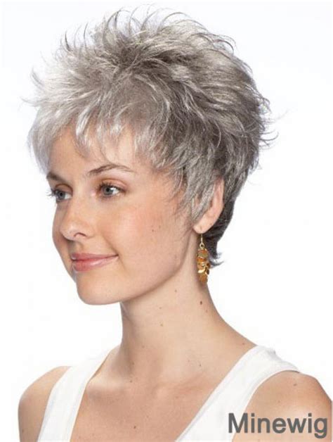 2025: Grey Hair Lace Wigs VS Straight Cropped Boycuts Wigs