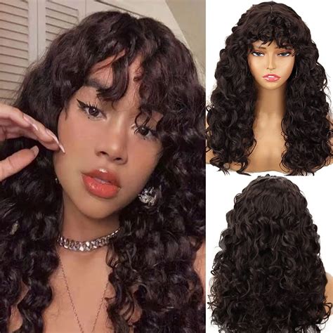 2025: The Ultimate Guide to Brown Long Curly Bangs Wigs