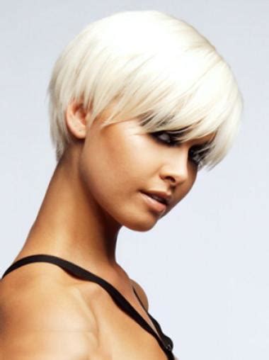 2025: Young Fashion Endearing Short Style White Capless Wigs