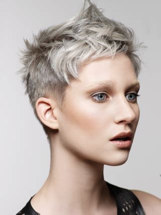 2025: Young Fashion Grey Short Clean Lace Front Human Wigs