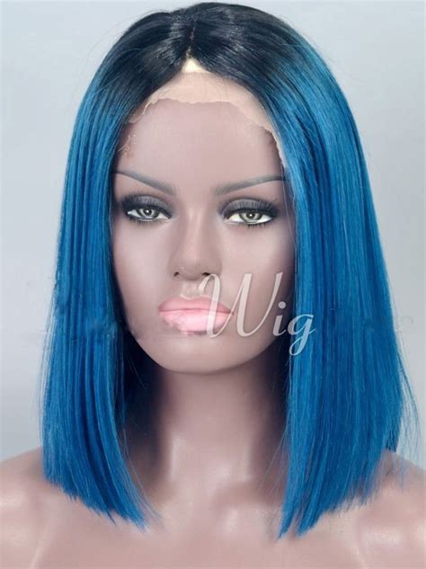 2025 Prime Choice: Straight Full Lace Wigs Chin Length Ombre Wigs