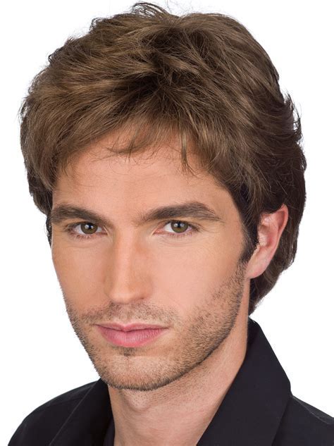 2025 Short Men Wigs Guide: Classic Straight Hand Tied Short Men Wigs