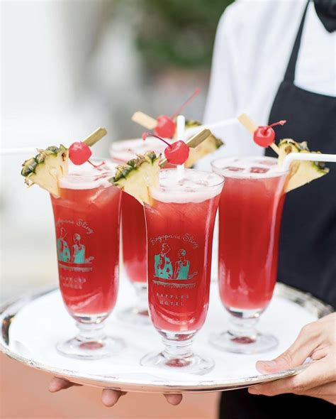 2025 Singapore Sling at Raffles - The Ultimate VS Guide to Iconic Cocktail Prices