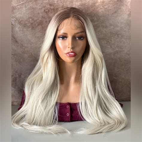 2025 Young Fashion: Platinum Blonde Lace Front Wigs