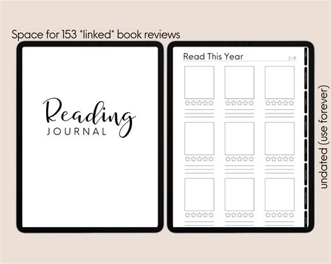 2025 reading journal digital free download