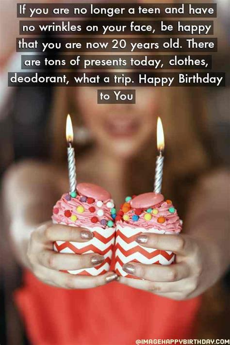 20th birthday sayings