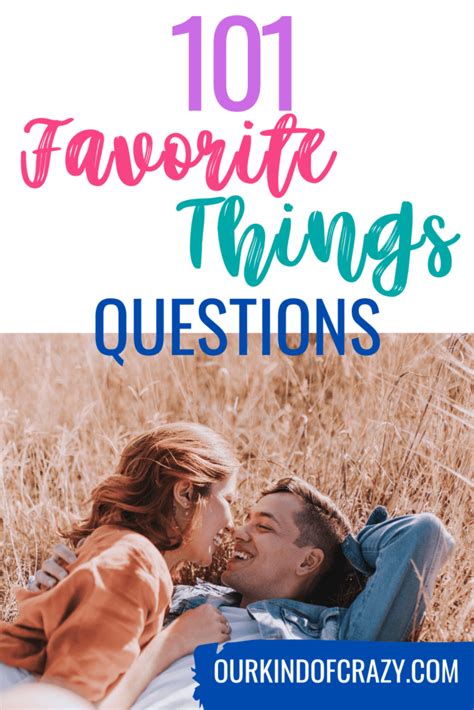 21 Click-Worthy List of Favorite Things Questions for 2025 Gifts