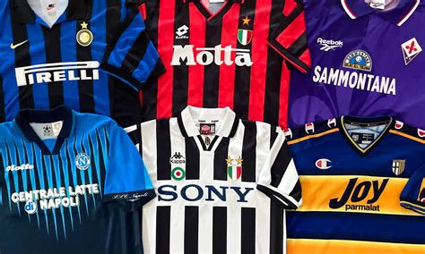 21 Masterpieces: Italian Football Club Jerseys That Define Passion and Heritage