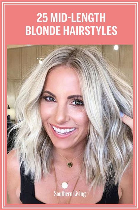 21 Mid Length Haircuts Blonde That Will Make You Shine