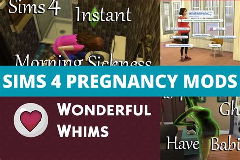 21 Mods for The Sims 4 Pregnancy That Will Revolutionize Your Gameplay