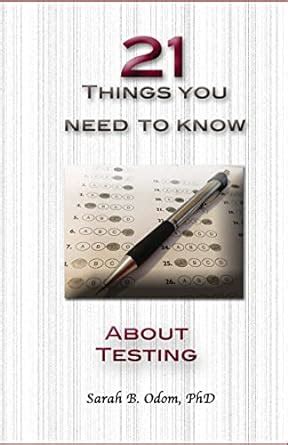 21 Things You Need to KNOW about Testing Kindle Editon