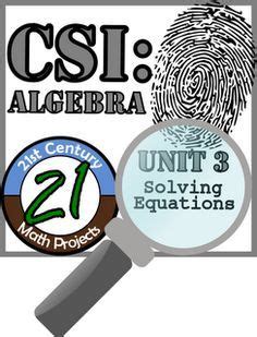 21 century math project algebra csi answers Doc