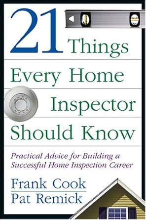 21 things every home inspector should know PDF