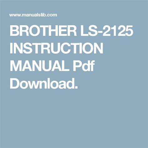 2125 parts manual pdf PDF