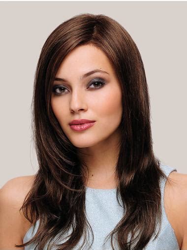 215025 Synthetic 18" Straight Monofilament Gorgeous Long Wigs: The Epitome of Effortless Glamour