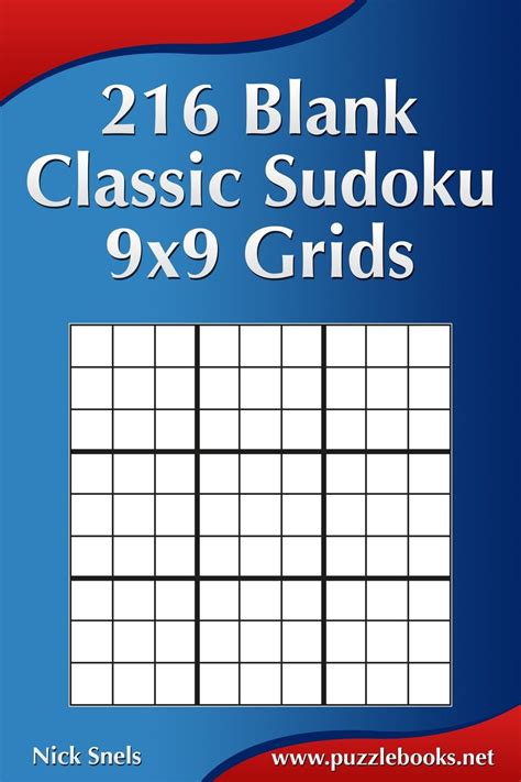 216 blank classic sudoku 9x9 grids blank sudoku grids Epub