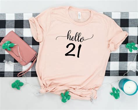 21st Birthday Shirts: The Perfect Way to Celebrate Your Special Day