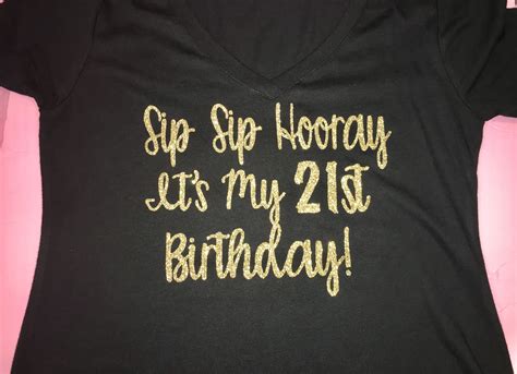 21st birthday shirt