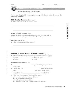 22 1 introduction to plants answer key Doc