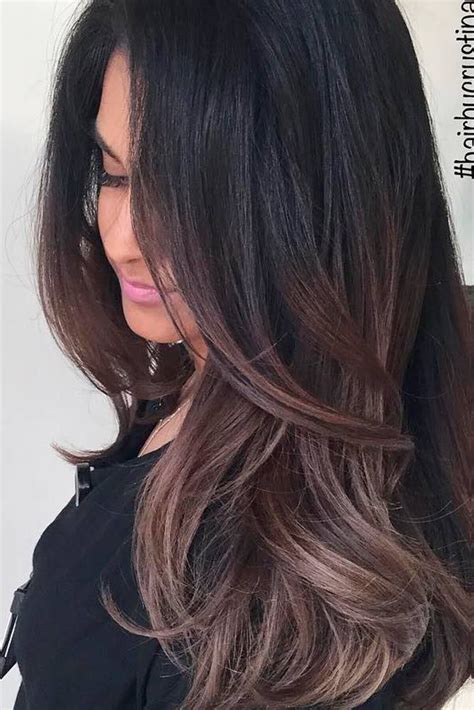 22 Captivating Dark Brunette Ombre Hair Ideas for Stunning Contrast