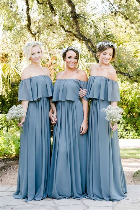 22 Captivating Dusty Blue Bridesmaid Dress Ideas for Your Special Day