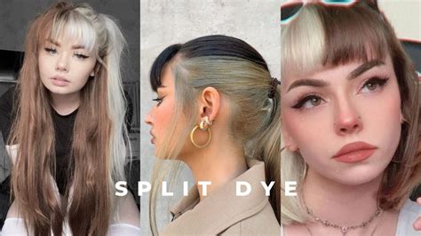 22 Captivating Split Hair Dye Styles