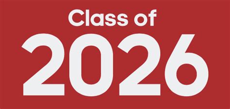 23% for the Class of 2026