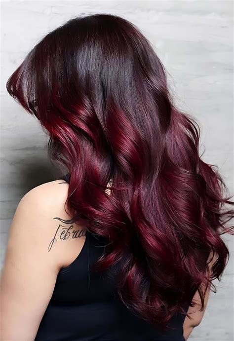 23 Breathtaking Burgundy Hair Color Ideas