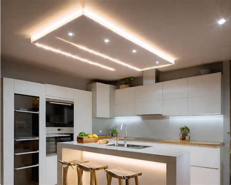 23 Extraordinary Ceiling with LED Designs to Elevate Your Space