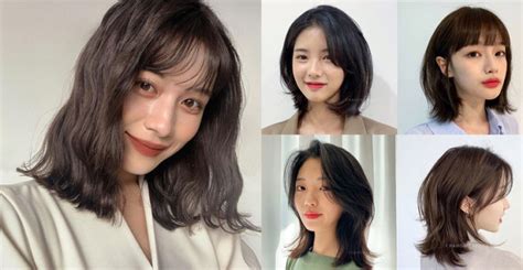 23 Inspired Shoulder Length Korean Perm Short Hair Ideas for 2023