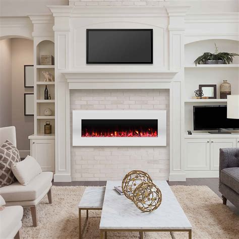 23 Stunning Fireplace with LED Ideas to Transform Your Home's Ambiance