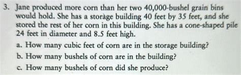 23.5 cubic feet of corn is equivalent to 23.5 bushels.