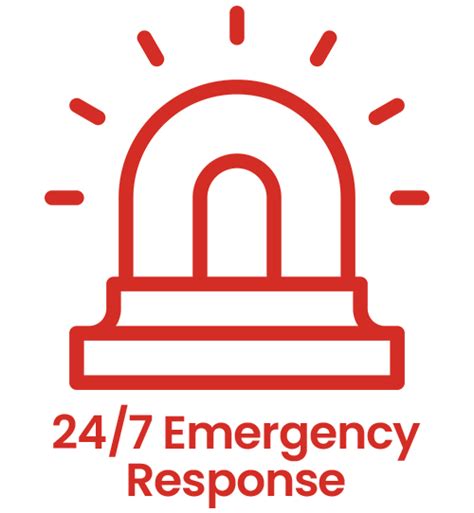 24/7 Emergency Response: