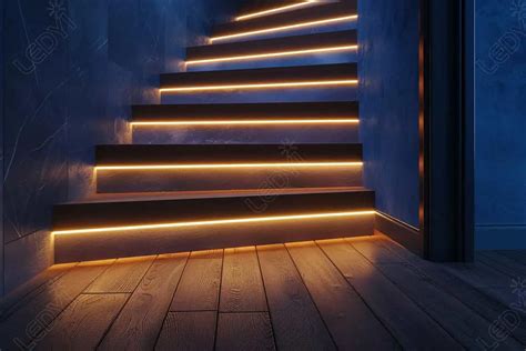 24 Breathtakingly Beautiful LED Lit Stairs to Transform Your Home