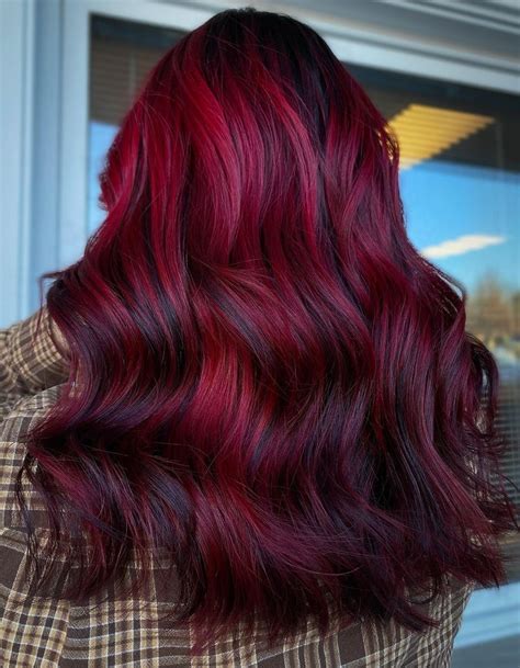 24 Enchanting Shades of Red for Hair: A Rainbow of Crimson Hues