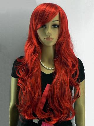 24 Inches Long Wavy Capless Synthetic Red Wigs: A Vibrant Transformation