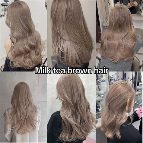 24 Milk Tea Brown Hair Color Ideas to Try in 2023