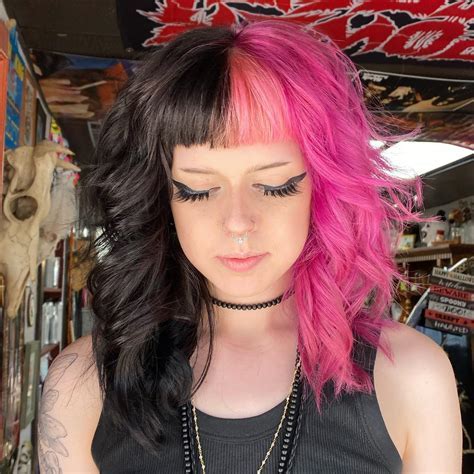 24 Split Hair Dye Styles That Will Turn Heads