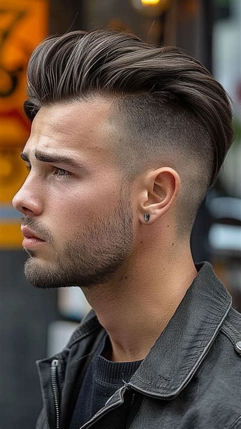 24 Striking Slicked-Back Hairstyles for Men: A Timeless Guide