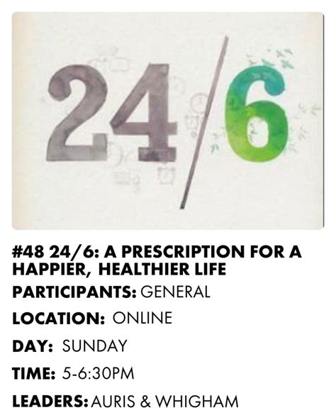 24 or 6 a prescription for a healthier happier life Kindle Editon