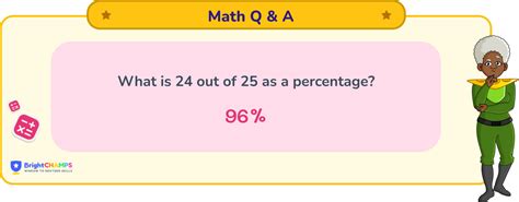 24 out of 25 as a percentage