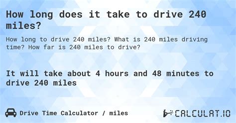 240 miles