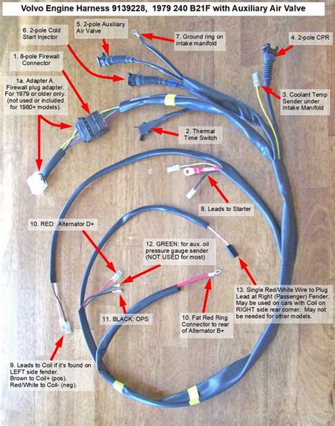 240 volvo engine wire code PDF