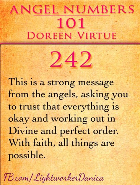 242 Angel Number: A Celestial Message of Guidance and Transformation