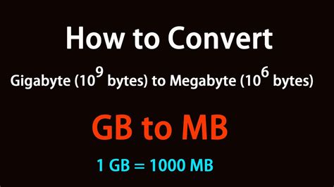 24576 MB to GB: Quickly Convert Megabytes to Gigabytes